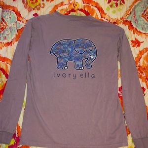purple ivory ella long sleeve